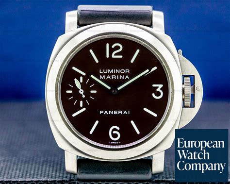 Panerai PAM00118 Luminor Marina Tobacco Dial .